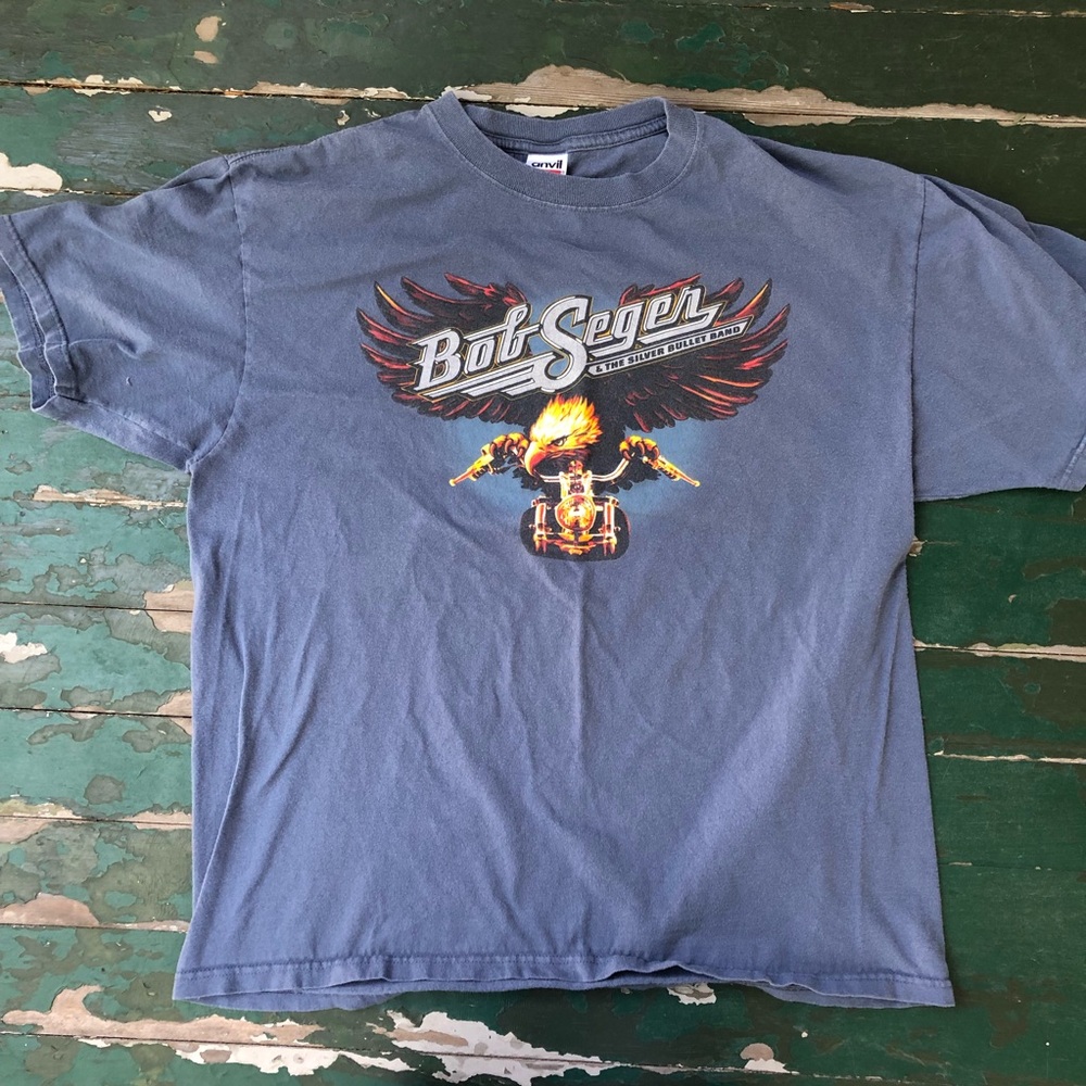 Bob seger tour tee 2006-2007